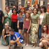 Elenco de TAPTC? Teatro durante la presentación de la programación