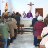 El arzobispo Celso Morga oficiando la misa de los difuntos en el cementerio nuevo de Badajoz