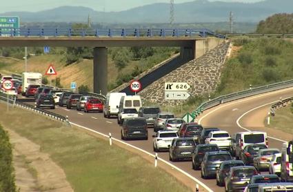 A-66 a su paso por Mérida