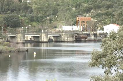 Cinco presas de la cuenca del Tajo en la provincia de Cáceres desembalsan con caudales significativos