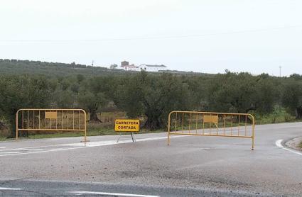 Cinco carreteras de la Diputación de Badajoz continúan cerradas 