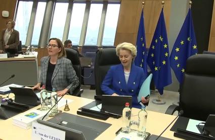 La presidenta de la Comisión Europea, Ursula von der Leyen, ha trasladado al presidente el seguimiento de la situación por parte de la UE