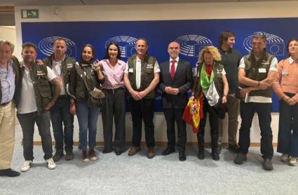 Apag Extremadura Asaja y Vox coinciden en Bruselas en la "urgencia" de derogar el Pacto Verde Europeo