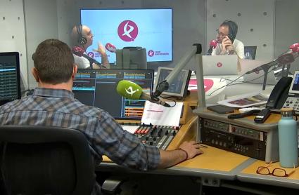 Estudio de Canal Extremadura Radio. 