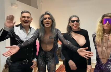 Mario Vaquerizo regresa al festival Horteralia de Cáceres un año después de su accidente