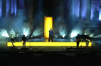 Antonio Orozco en el Teatro Romano de Mérida