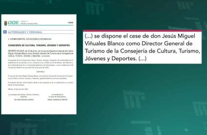 Denuncian por presunta agresión al director general de Turismo, cuyo cese publica hoy el DOE