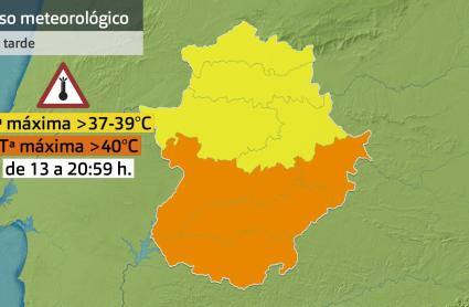Avisos meteorológicos (Aemet) para hoy martes 17 de junio