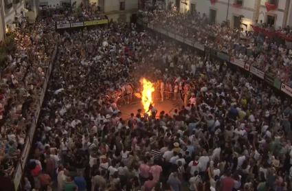 Quema del capazo en Coria
