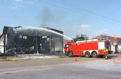 Incendio en Mérida