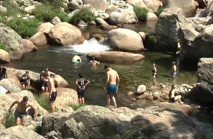 Garganta de Cuartos, en Losar de la Vera