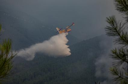 Controlado el incendio forestal en Las Hurdes. El Infoex desactiva el nivel 1 de peligrosidad