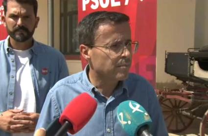 Miguel Ángel Gallardo, secretario general del PSOE en Extremadura