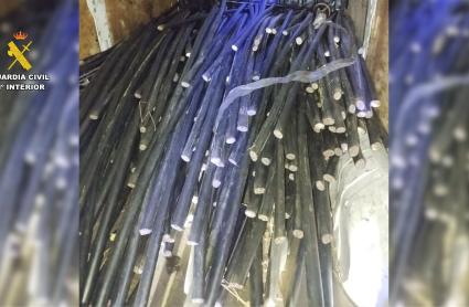 Robo de cobre en la provincia de Cáceres