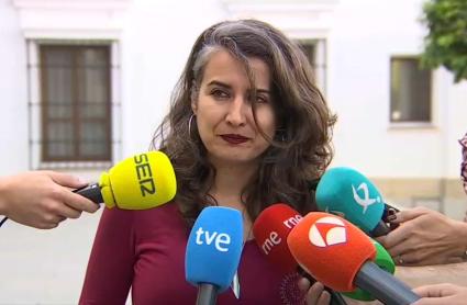 Irene de Miguel, portavoz de Unidas por Extremadura