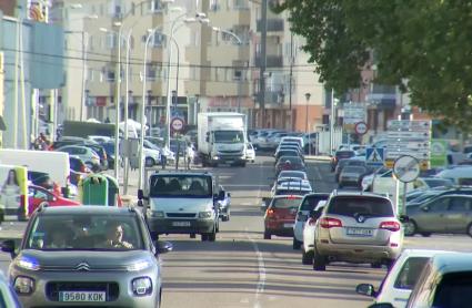 Avenida Martín Palomino, en Plasencia