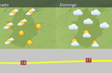Mapa de previsión del 22 y 23 de noviembre