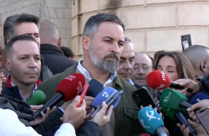 Santiago Abascal, líder de Vox