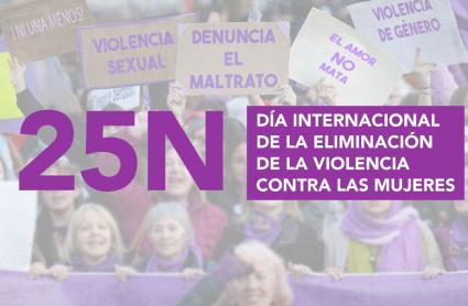 25 de noviembre, Día Internacional de la Eliminación de la Violencia Contra las Mujeres