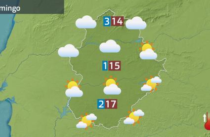 Mapa de previsión del 23 de noviembre
