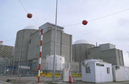 Exterior de la Central Nuclear de Almaraz