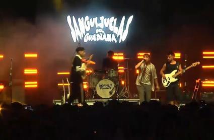 Concierto de Sanguijuelas del Guadiana en Mérida - Imagen de archivo.