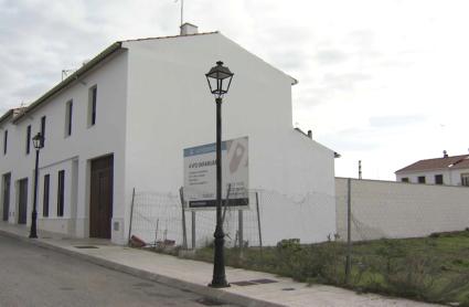Espacio en el que irán ubicadas las viviendas en Olivenza