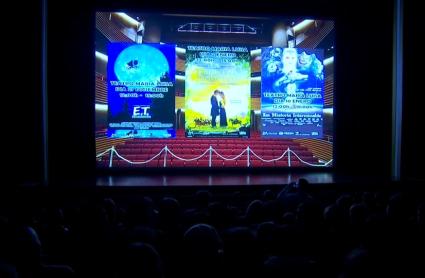El Teatro María Luisa de Mérida vuelve a convertirse en una sala de cine estas navidades