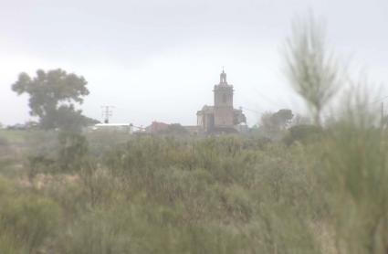 Terrenos en los que se instalará la futuro planta fotovoltaica de Coria y Guijo de Coria