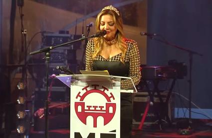 Merche da el pregón del Carnaval de Mérida en el año 2026