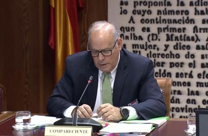 El consejero delegado de Iberdrola, Mario Ruiz-Tagle, comparece ante la Comisión de Investigación sobre el apagón, en el Senado