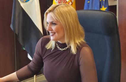 La consejera de Hacienda y Administración Pública en funciones, Elena Manzano