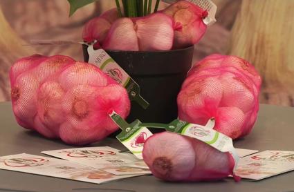 Ajos en la feria de Aceuchal