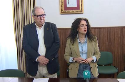 Eloísa Gracia y Antonio Enríquez de Salamanca, exconcejales de Vox en Almendralejo
