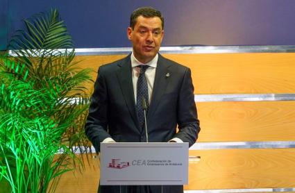Juanma Moreno, presidente de la Junta de Andalucía, en una imagen de archivo