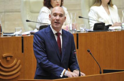 José Ángel Sánchez Juliá, portavoz del Grupo Parlamentario Popular en la Asamblea
