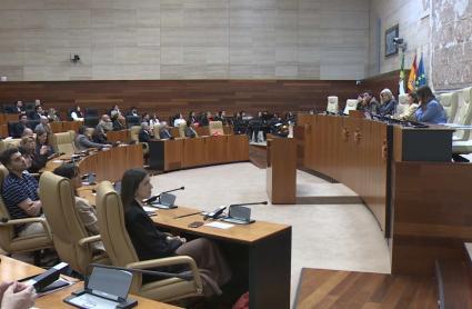 Acto en la Asamblea de Extremadura por el 40º aniversario del Consejo de la Juventud de Extremadura