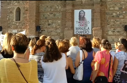 Acto para recordar a Manuela Chavero en su pueblo, Monesterio.