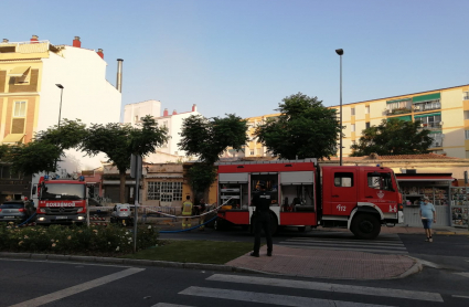 Imagen del incendio