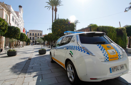 Vehículo de la Policía Local de Mérida
