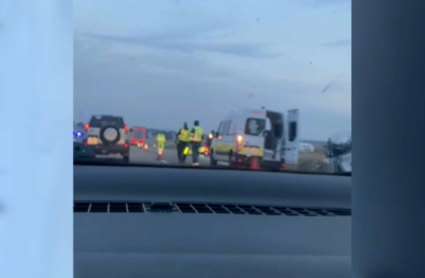 Accidente en la Nacional 430