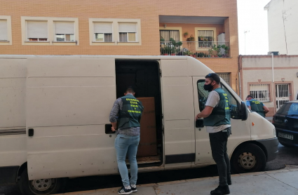 Operación contra el contrabando de tabaco en Badajoz