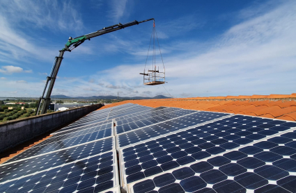 Placas solares en IES Emérita Augusta