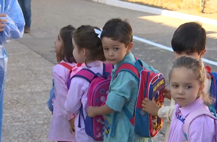 Niños extremeños en Educación Infantil