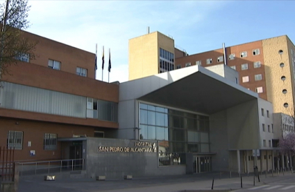 Fachada del hospital San Pedro de Alcántara de Cáceres