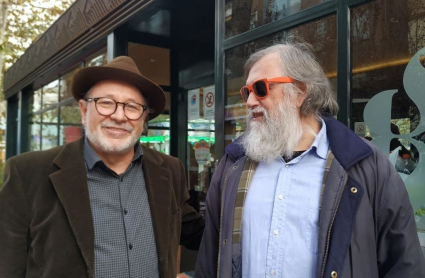 Paco Portalo (izquierda) y Paco Suárez.
