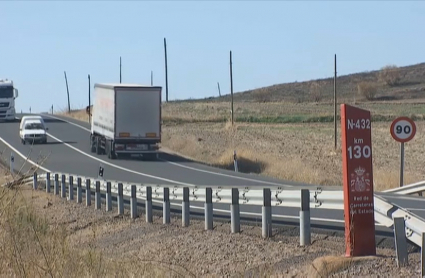 Tramo de la N-432 suceptible de convertirse en autovía A-81