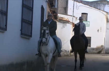 Jinetes en Navalvillar de Pela