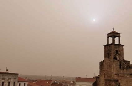 Imagen de Arroyo de la Luz esta mañana