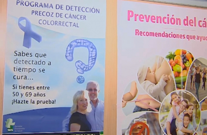 Cartelería prevención cáncer colon